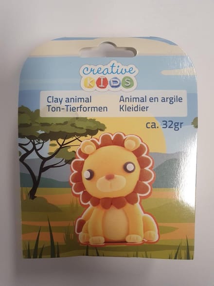 Foam kleisetje Leeuw, 32 gr creativekids - kindercrea