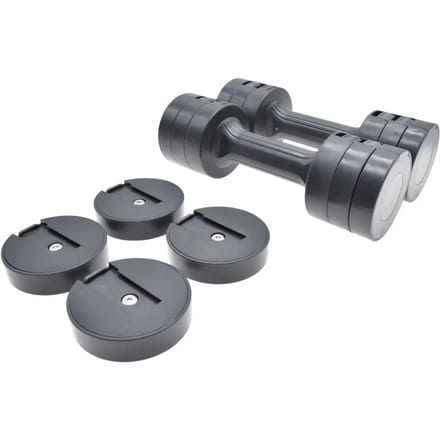 Urban Fitness verstelbare dumbbell set 2,5 kg - compact en multifunctioneel.