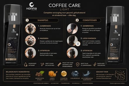 Honma Tokyo Coffee Care Light Shampoo & Conditioner
