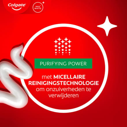 Colgate Tandpasta Max White Expert Purifying Power - 75 ml