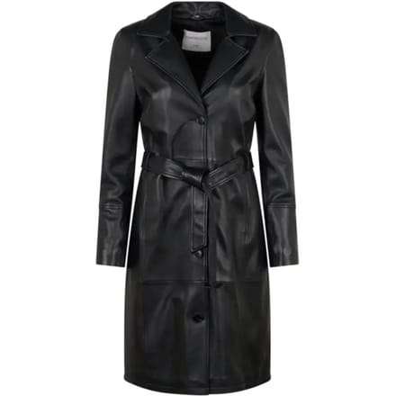 Leren trench-coat dames Oakwood Opera