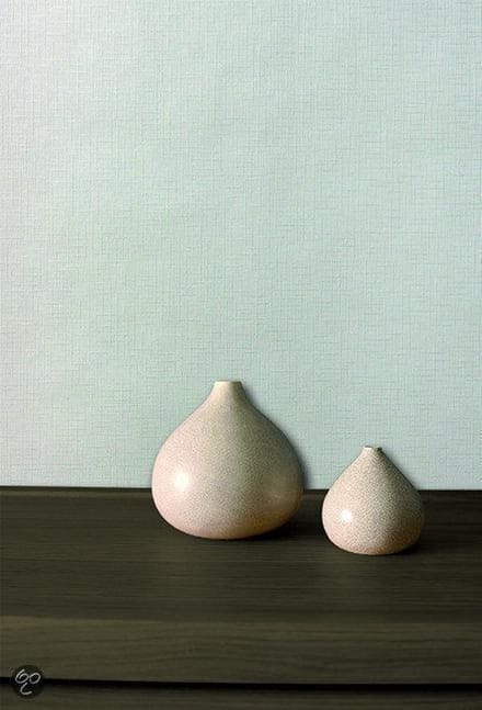 Dutch Wallcoverings - Papierbehang uni - zilver