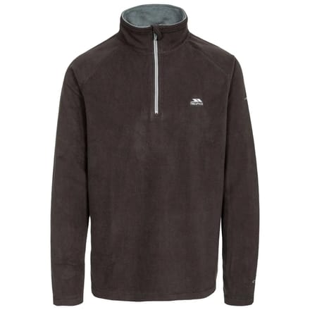 Trespass fleecevest/fleecepullover Blackford - Heren Microfleece At100 Black