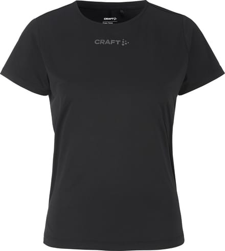 CRAFT CORE ESSENCE SS TEE 2 W Dames Sportshirt - Zwart