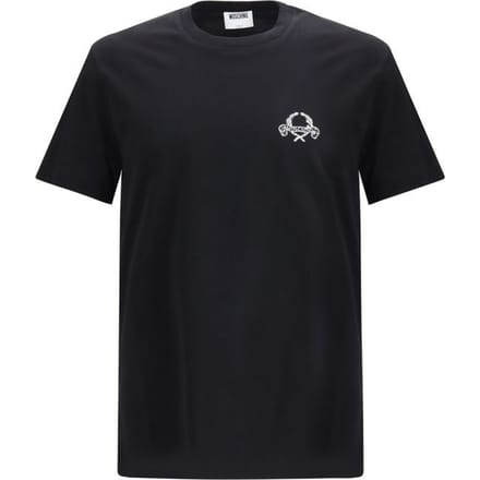 Moschino Zwarte Katoenen T-Shirt