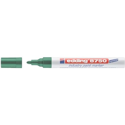 Paintmarker edding 8750 industrie  2-4mm groen