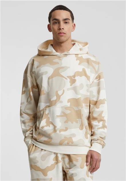 Urban Classics - Easy Camo Hoodie/trui - L - Groen