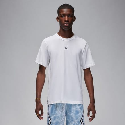 Jordan Sport Dri-fit T-shirts Heren - Wit - Maat M