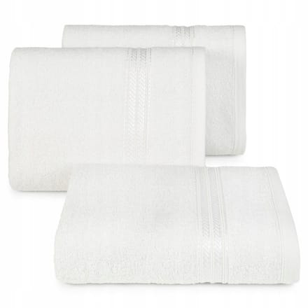 Luxe Katoenen Badhanddoek 70x140 cm Wit - Zacht & Absorberend