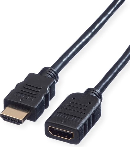 VALUE HDMI High Speed Cable met Netwerk M-F, 1 m
