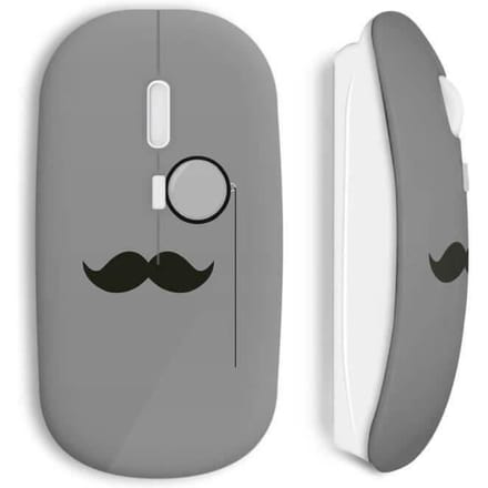 Moustache draadloze muis