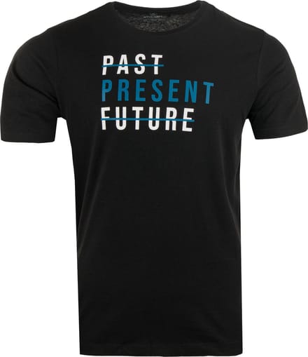 Heren T-shirt Athl. Dpt Morgan Zwart - M