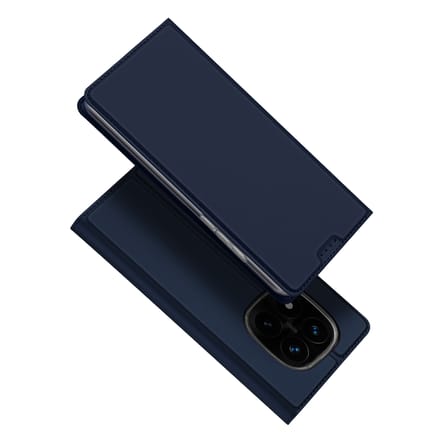 Dux Ducis Slim Softcase Bookcase voor de Xiaomi Redmi Note 14 Pro Plus (5G) - Donkerblauw