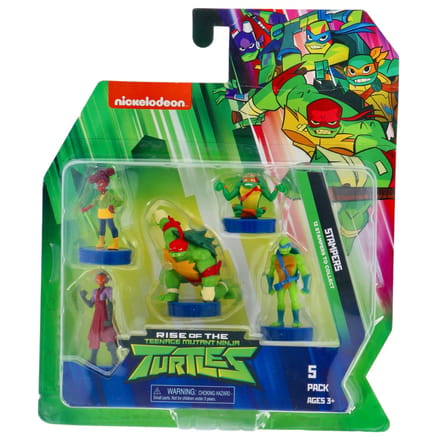 Ninja Turtles-stempels, set van 5