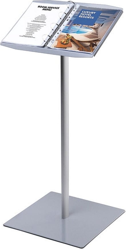 Ringbinder Menustandaard 2x A4 - Syna MBCLIP2XA4