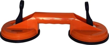 Skandia Glasdrager met 2 Zuignappen (115mm) - 60 kg