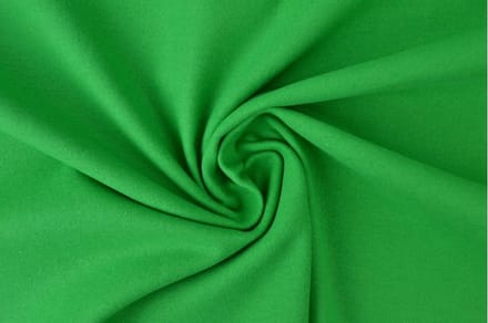 Molton stof - Groen - 1 meter - Per meter - 150cm breed