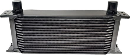 Olie Radiator - Transmissie Koeler - Motor Koelen - Efficiënte Koeling - Universele Pasvorm - Zilver