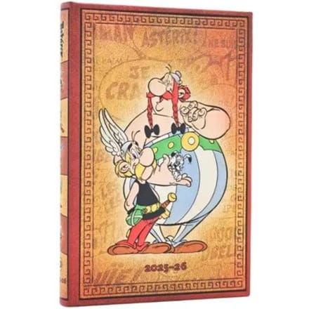 Paperblanks 2026 weekly planner asterix & obelix, mini