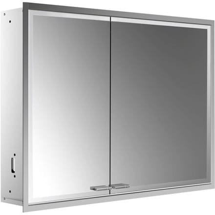 Emco asis prestige 2 LED light mirror cabinet 91.5 cm, without light system, wide door right 989707104