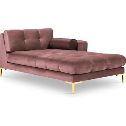 Chaise longue Bali rechts velvet | Cosmopolitan Design