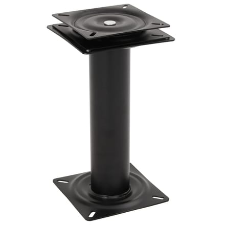 vidaXL - Bootstoelpoot - met - 360° - draaiplateau - staal