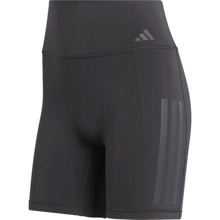 Adidas Optime Workout 3 Stripes 7´´ Korte Leggings Zwart XS Vrouw