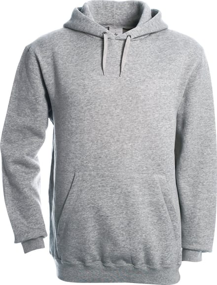 B&C Hooded Sweatshirt CGWU620 - Heather Grey - L