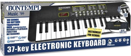 Bontempi elektronisch keyboard 37 toetsen - muziek speelgoed voor kinderen.