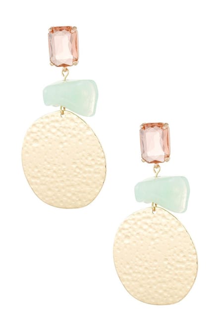 Statement Oorbellen Beach Vibes - Mint