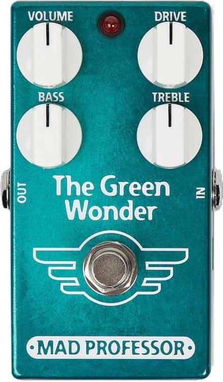 Overdrive effect pedaal Mad Professor MP-TGW The Green Wonder