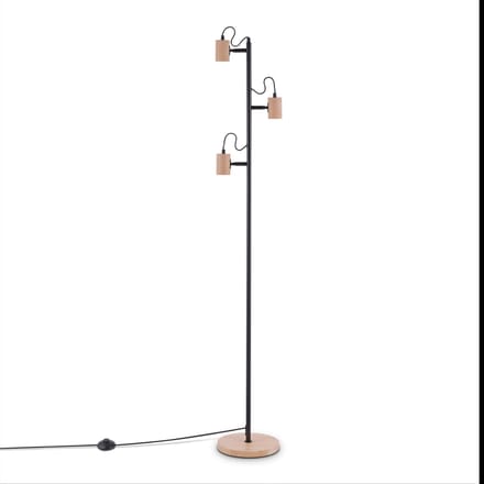 Vloerlamp Orim bruin