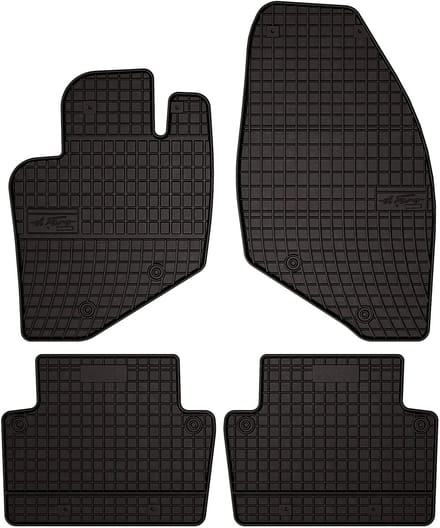 Wielganizator SolidPRO - Rubber Automatten - Volvo V70 II (2000-2007) - Zwarte - Pasvorm