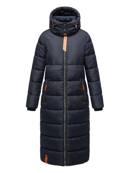 Navahoo dames gewatteerde wintermantel Kristallblume – Warm & Trendy