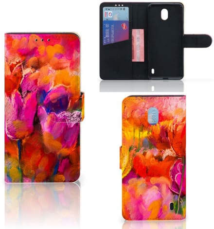 Hoesje Nokia 1 Plus Tulips