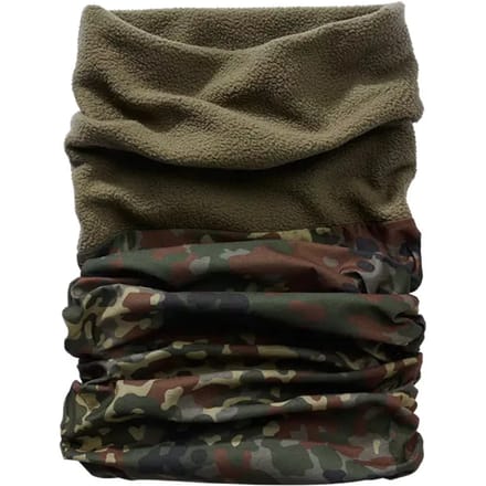 Brandit - Multifunctional Fleece Halswarmer/Sjaal - One size - Groen/Multicolours