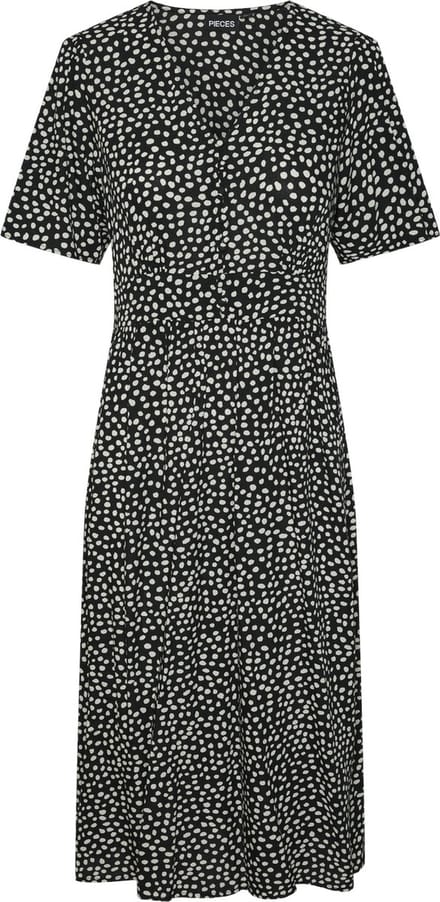 PIECES - PCTALA SS MIDI DRESS WVN NOOS BC - Dames - Mini jurken