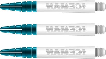 Dart Stelen - Dart Accessoires - Precisie Werpen - Nitrotech Ionisch Ontwerp - Medium 42mm - Zwart