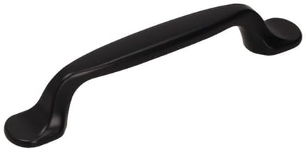 Gamet - Meubelgreep - Zwart Mat - 96mm - Klassiek Ontwerp