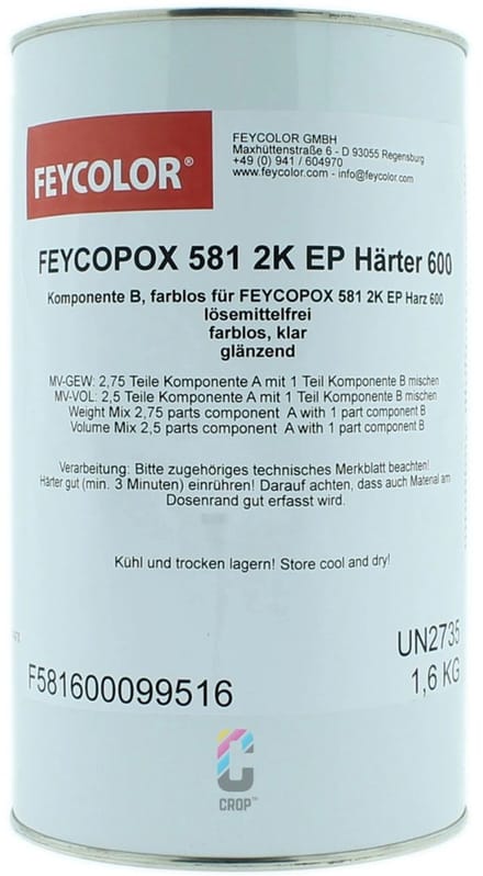 Feycolor Harder 600 - 1,6 kg