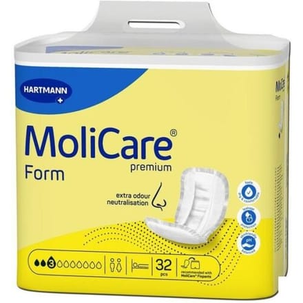 Hartmann Molicare Premium Form 3 druppels - 8 pakken van 32 stuks