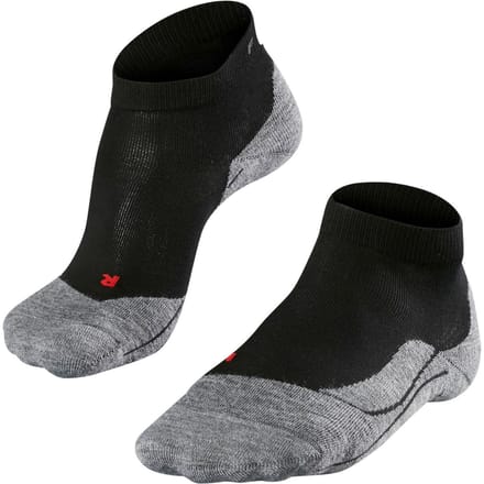 FALKE RU4 Short anti-blaar katoen functioneel materiaal hardloopsokken dames zwart - maat 41-42
