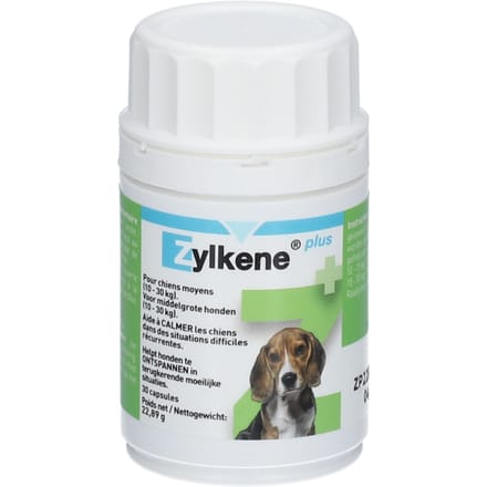 Zylkene Plus 225 mg - 30 capsules (hond)