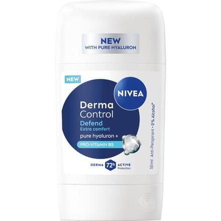 NIVEA Derma Control - Antitranspirant Stick - Huidbescherming - 50ml