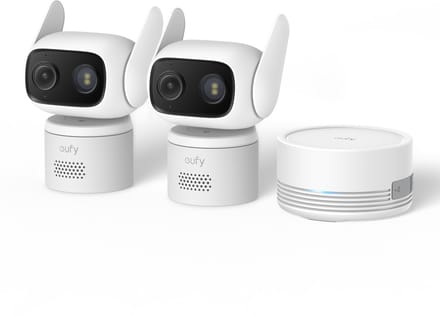 Eufy Wired Cam C31 Wit Duo Pack + HomeBase Mini