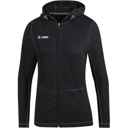 Jako Run 2.0 Jas Met Kap Dames - Zwart | Maat: 34