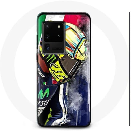 Coque pour Samsung Galaxy S20 Ultra Valentino Rossi Pilote de vitesse champion