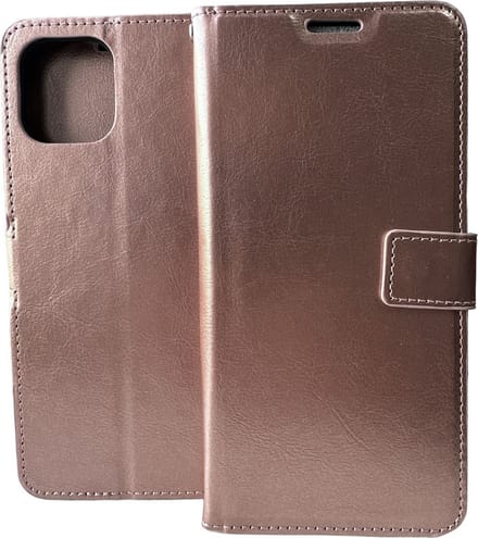 Portemonnee Book Case Hoesje Geschikt voor: Motorola Edge 20 Lite rosegoud