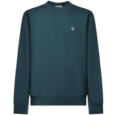 Calvin Klein Long Sleeve Classic 350gsm Terry Monogram Tahoe Green Taglia: S | Maglioni a maglia Outlet | Uomo | Verde