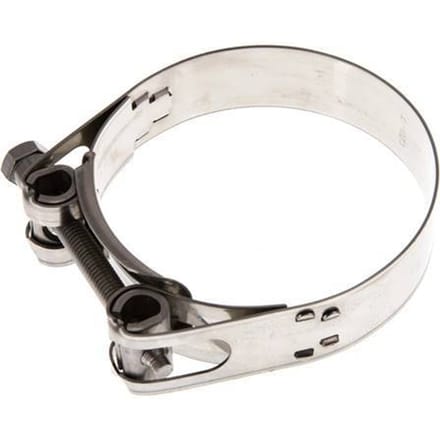 85 - 91 mm Slangklem van Rvs 304 met een 25 mm band - Norma